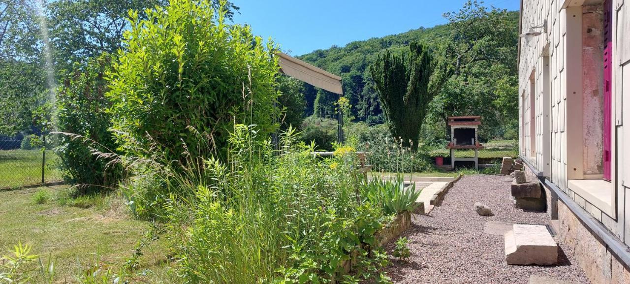 Saint-Bresson Ferme De La Grange Du Basヴィラ エクステリア 写真